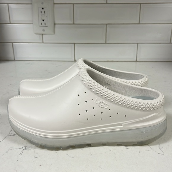 UGG Men’s Tasman Sport Size 8 White Slip-on Shoe Clog - Picture 12 of 14